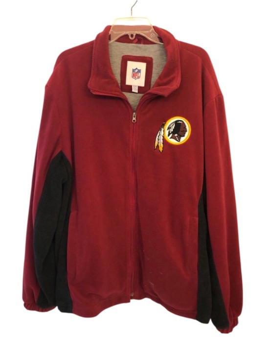 NFL Other - Size XL NFL Washington Redskins Zip Fleece Jacket Vintage Historic Retired Logo